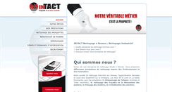 Desktop Screenshot of intact-nettoyage.com